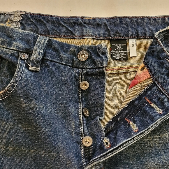 Men's DYLAN Buffalo button fly Jeans size 34X31 - Picture 4 of 7
